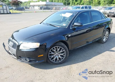 2008 Audi A4 2.0T Quattro from USA, damaged, VIN WAUDF78E98A152676